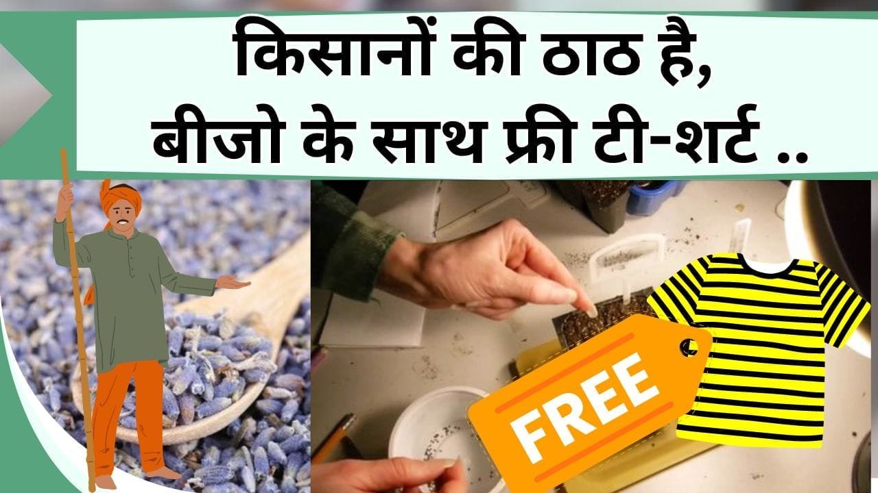 किसानों की ठाठ है, बीजो के साथ फ्री टी-शर्ट, इन खूबसूरत फूलों की एक बार खेती से 12 साल तक लाखो में कमाएं