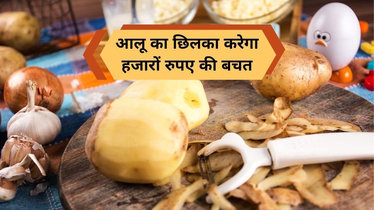 आलू के छिलके का इस्तेमाल