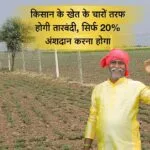 उत्तर प्रदेश के किसानों को तारबंदी योजना के तहत 80% सब्सिडी