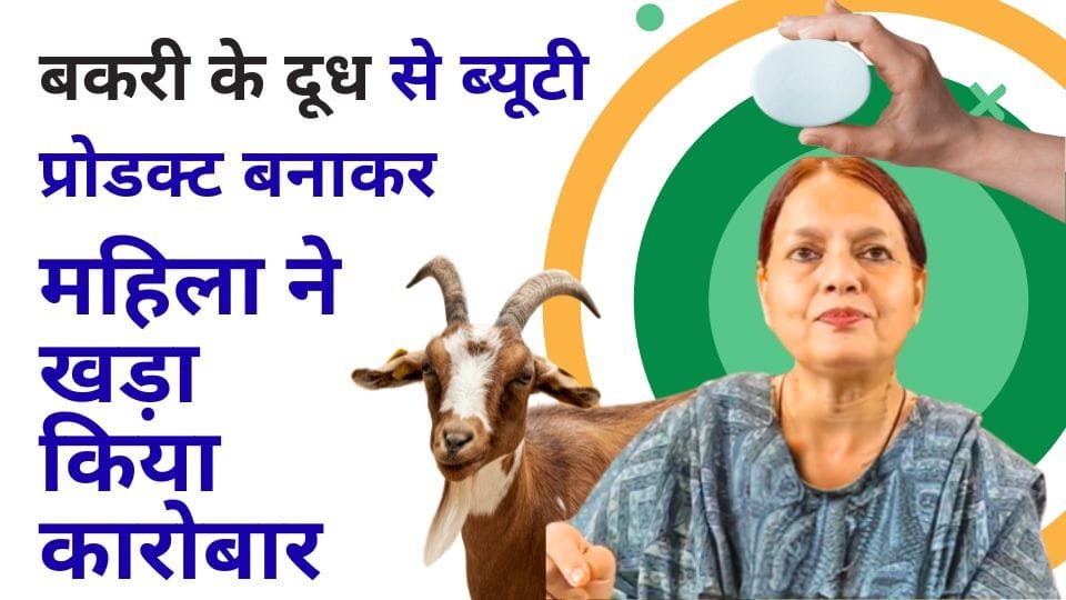 बकरी के दूध से ब्यूटी प्रोडक्ट