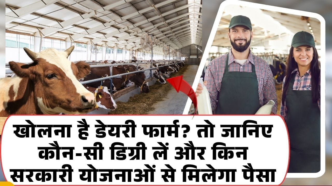 डेयरी फार्मिंग की पढ़ाई