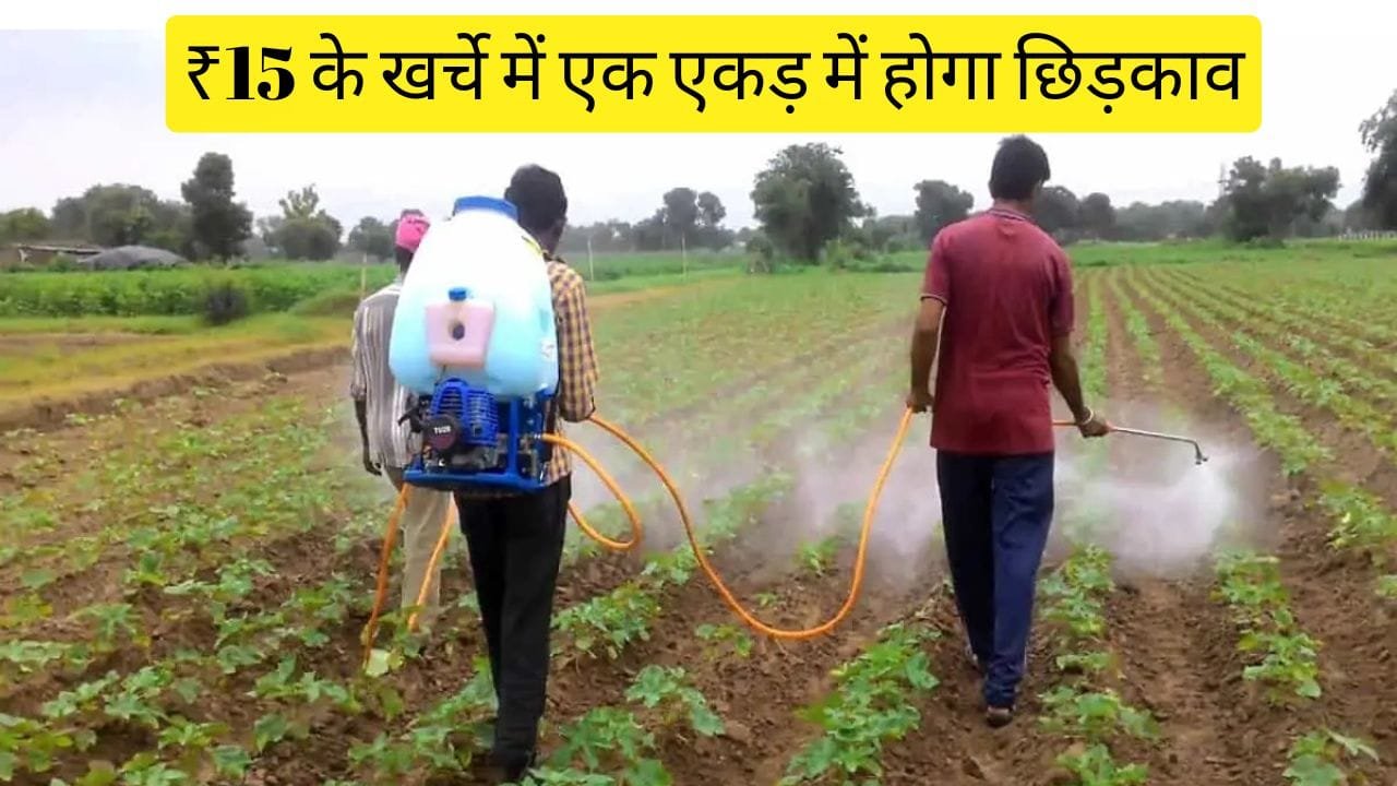 पेट्रोल चालित स्प्रे पंप