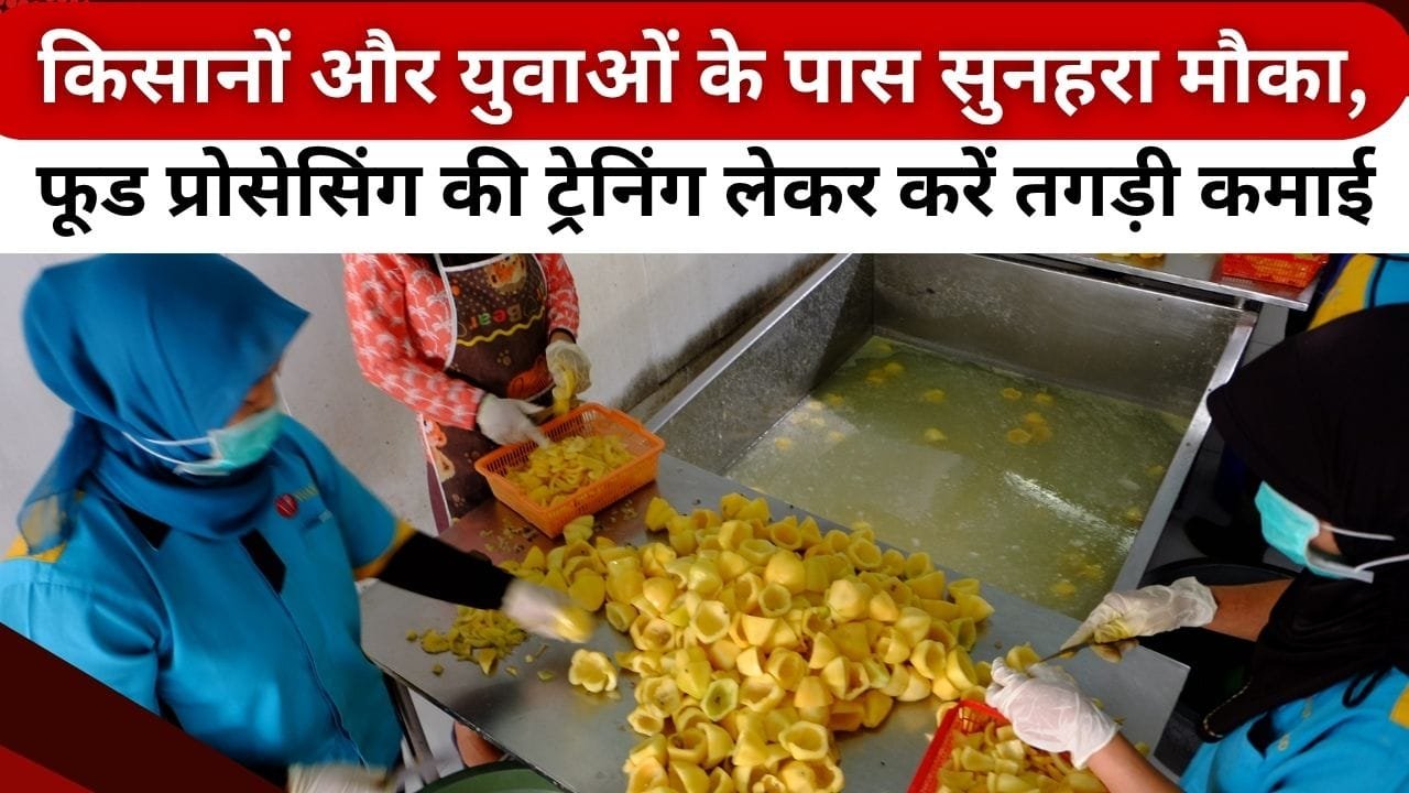 कहां मिल रही फूड प्रोसेसिंग की ट्रेनिंग