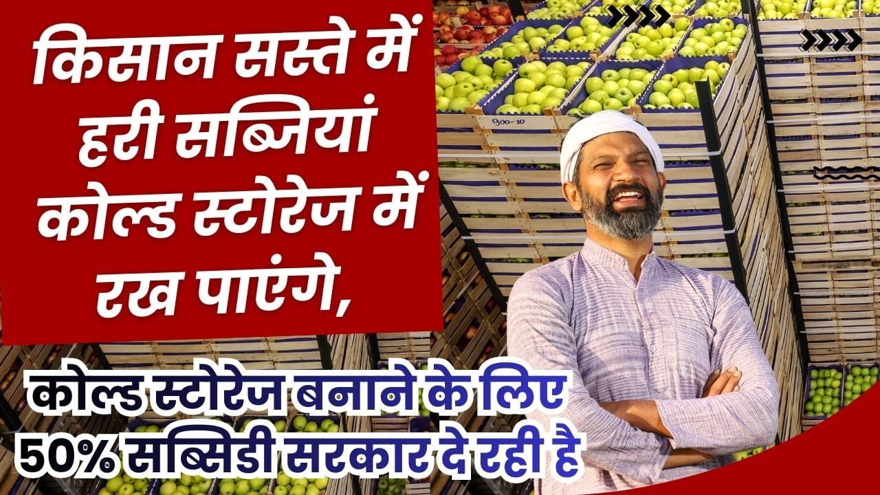 कोल्ड स्टोरेज और सोलर पैनल पर कितनी सब्सिडी मिलेगी?