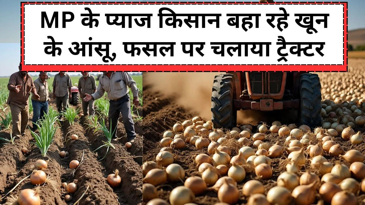 MP के प्याज किसानों को हुआ घाटा