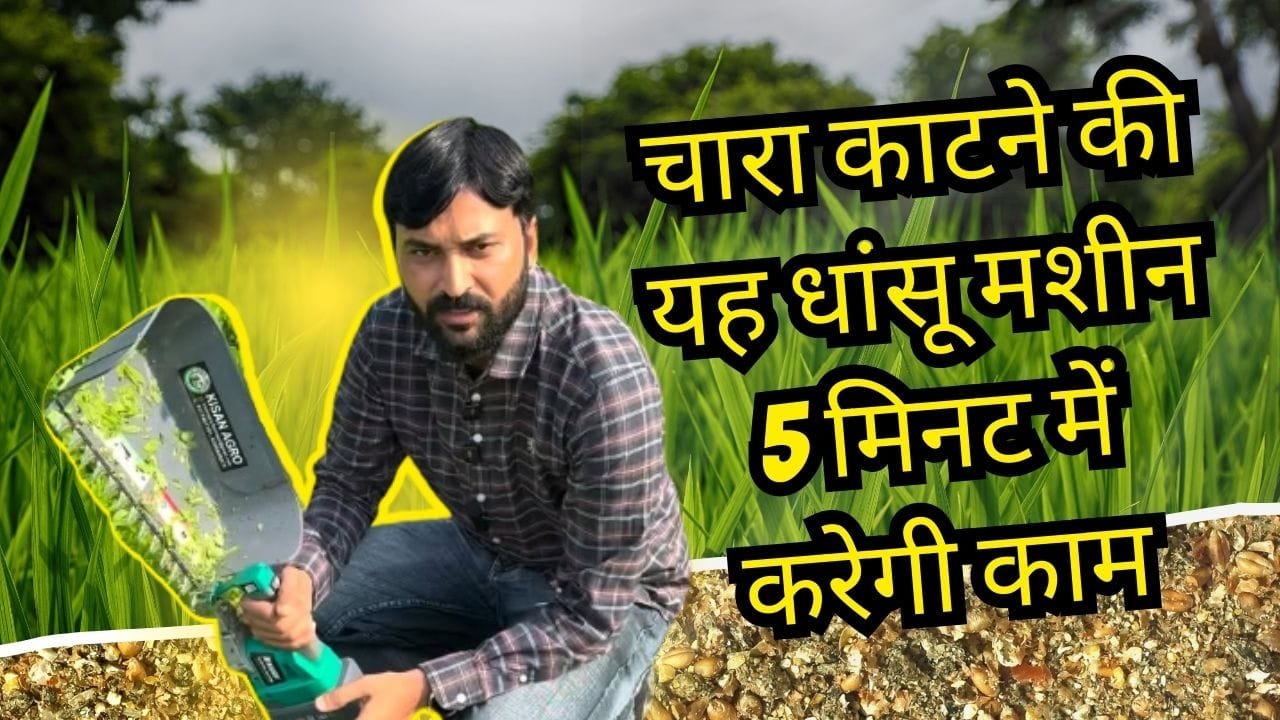 चारा काटने की मशीन